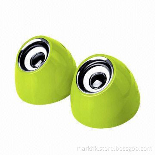 2.0 Speakers, 3.5mm Interface, Plug-and-play Fucntion